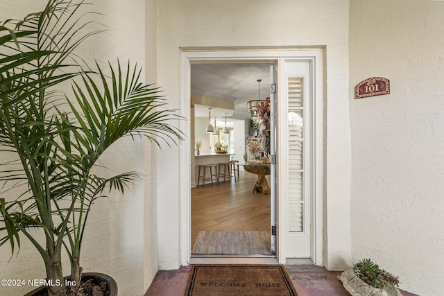 415 N Ocean Grande Dr Unit 101, Ponte Vedra Beach, FL 32082 - view of exterior entry with stucco siding