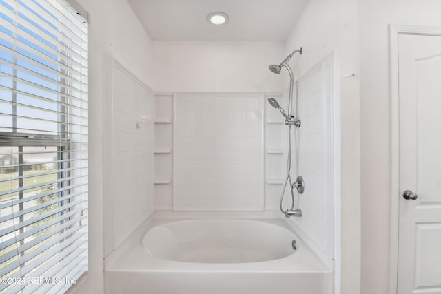 bathroom with  shower combination