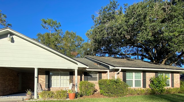 view of front of house