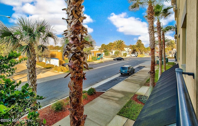 view of street