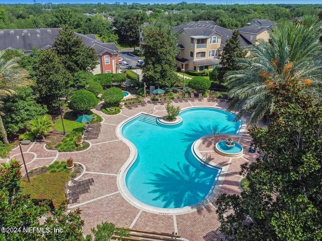 view of pool