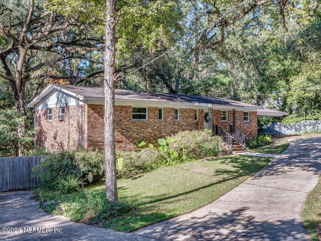 view of ranch-style house