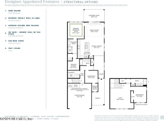 88 Latham Dr, Ponte Vedra, FL 32081 - floor plan / room layout