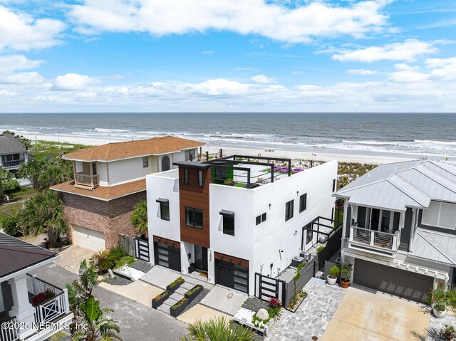 1304 Strand St, Neptune Beach, FL 32266 - drone / aerial view of extended coastline