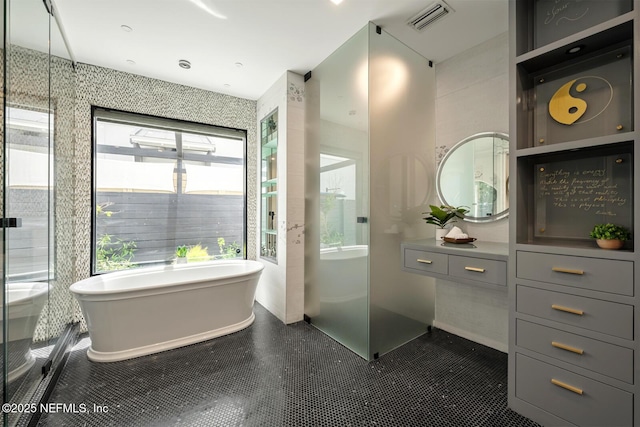 1304 Strand St, Neptune Beach, FL 32266 - full bath featuring a freestanding tub