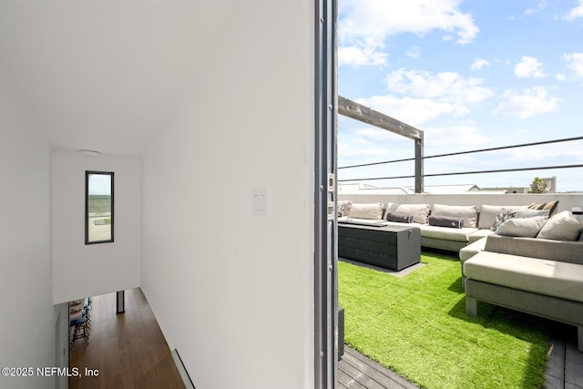 1304 Strand St, Neptune Beach, FL 32266 - balcony featuring an outdoor hangout area