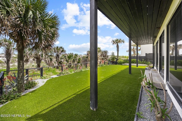 1304 Strand St, Neptune Beach, FL 32266 - view of yard