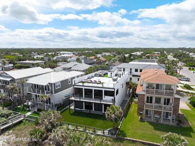 1304 Strand St, Neptune Beach, FL 32266 - aerial view of residential area
