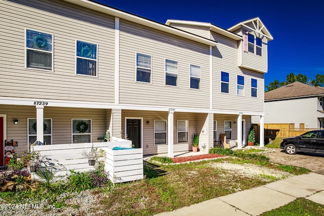 view of townhome / multi-family property