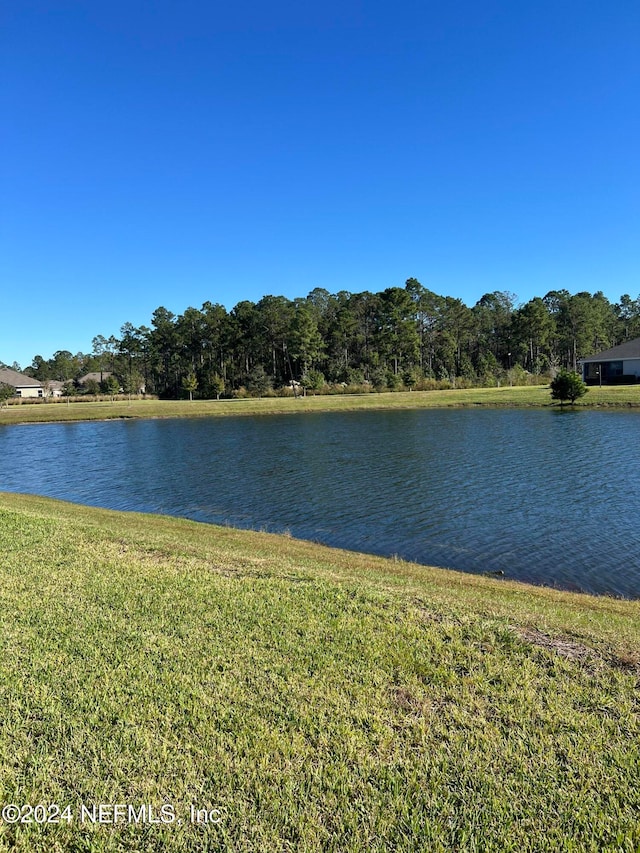 view of water feature