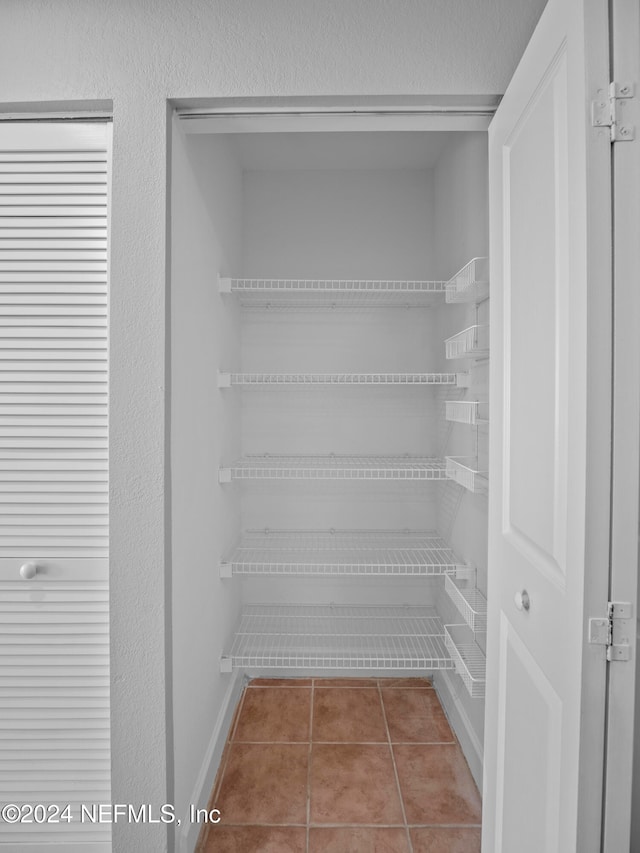 view of pantry