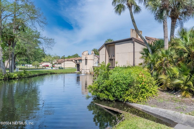 property view of water