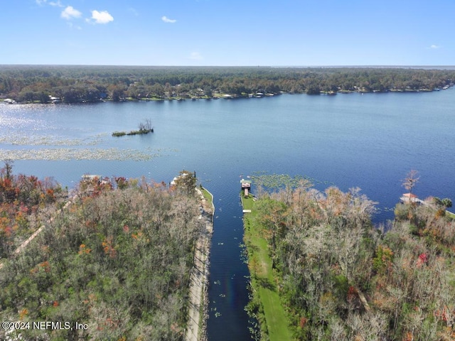 property view of water