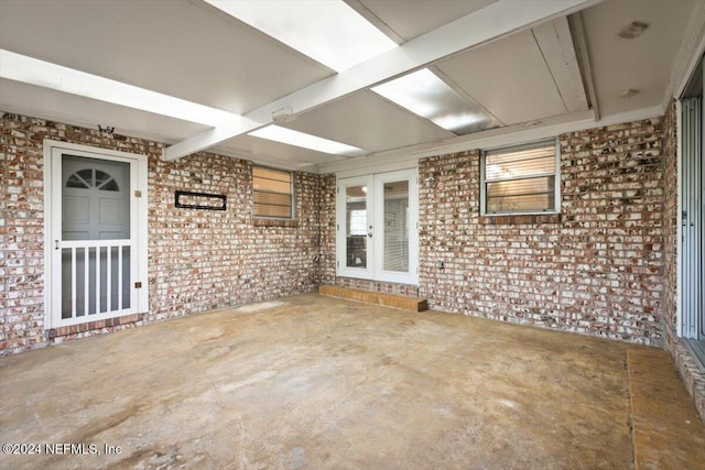 view of patio / terrace with french doors