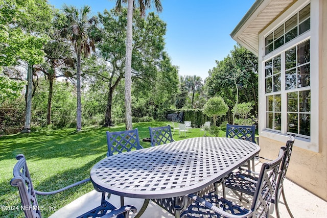 view of patio