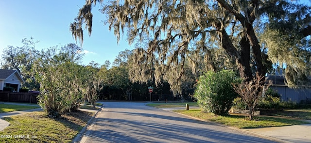 view of street