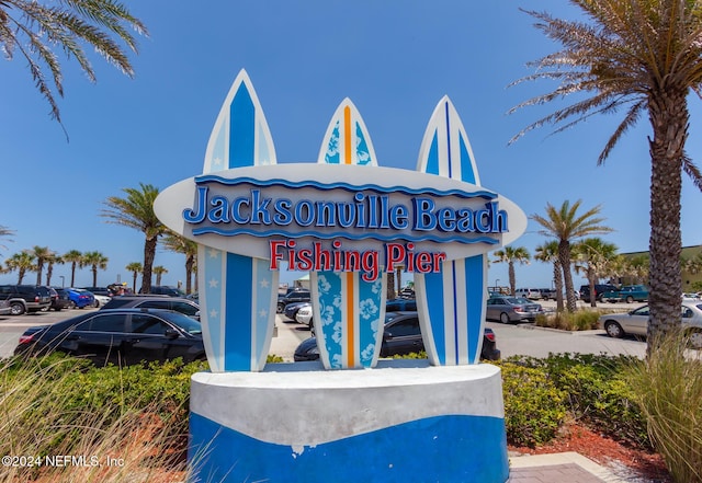 1869 S 2nd St, Jacksonville Beach, FL 32250 - community sign featuring uncovered parking