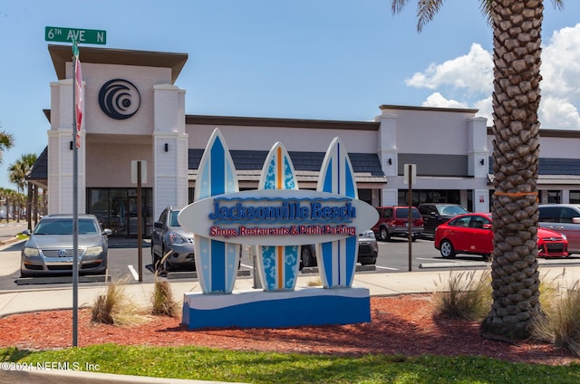 1869 S 2nd St, Jacksonville Beach, FL 32250 - view of commercial location with uncovered parking