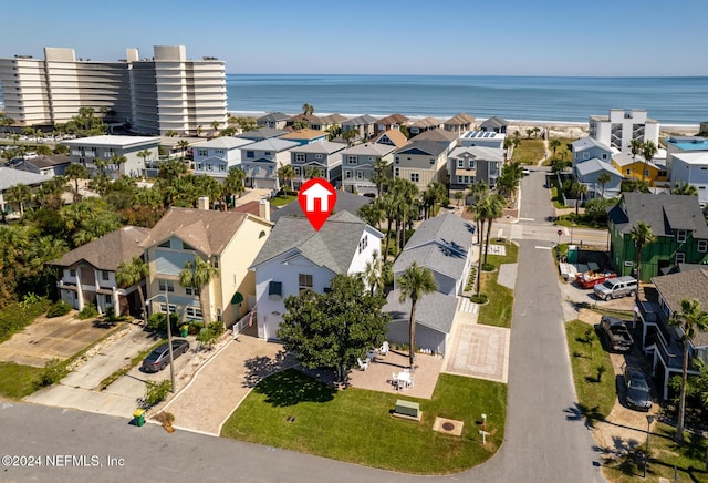 1869 S 2nd St, Jacksonville Beach, FL 32250 - aerial perspective of suburban area with a large body of water