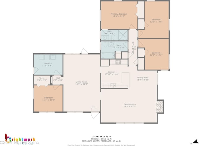 7305 Poinciana St, Jacksonville, FL 32217 - property floor plan