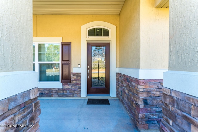 view of property entrance