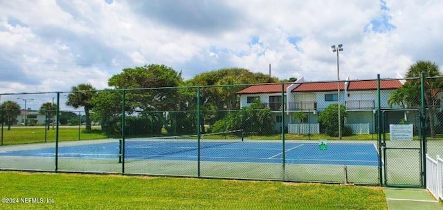 view of sport court