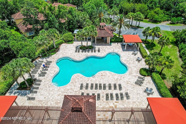 view of swimming pool