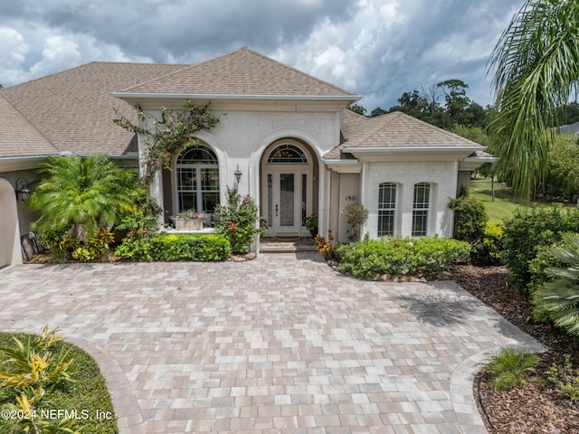 view of mediterranean / spanish-style home