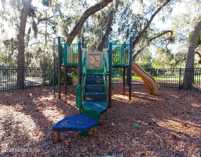 190 Willow Oak Way, Palm Coast, FL 32137 - community playground featuring fence