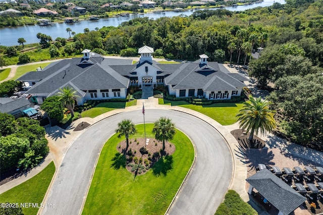 190 Willow Oak Way, Palm Coast, FL 32137 - drone / aerial view of a large body of water