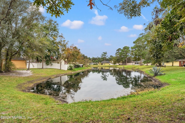 property view of water