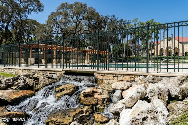 view of pool