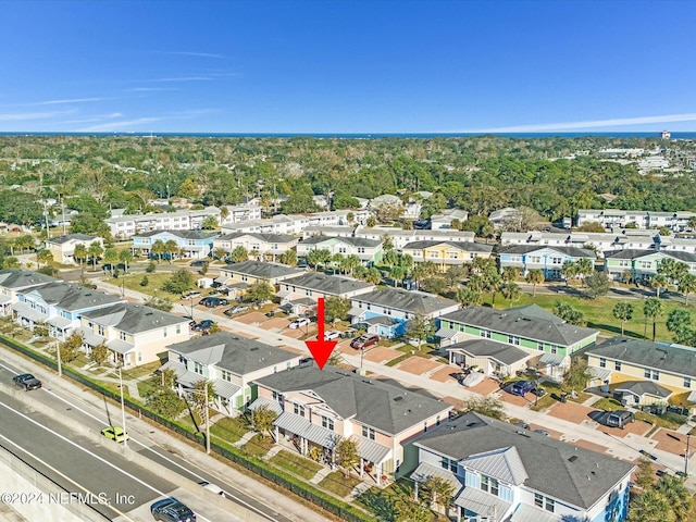 156 Sandy Beach Ln, Atlantic Beach, FL 32233 - aerial perspective of suburban area