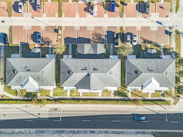 156 Sandy Beach Ln, Atlantic Beach, FL 32233 - aerial perspective of suburban area