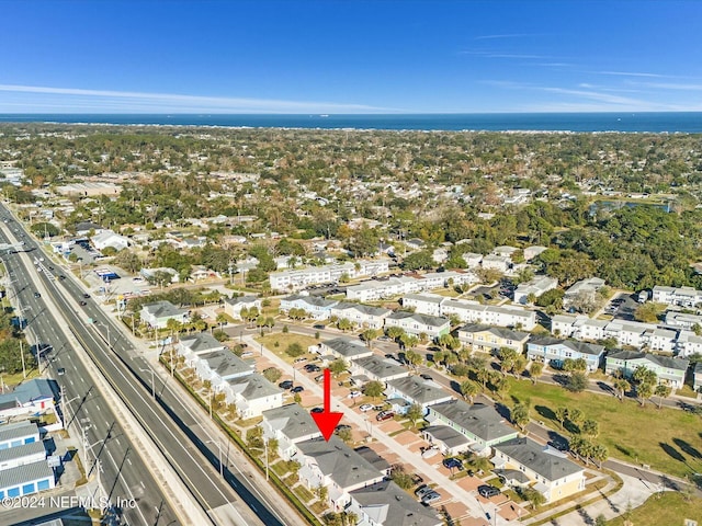 156 Sandy Beach Ln, Atlantic Beach, FL 32233 - aerial view of property's location featuring a major roadway