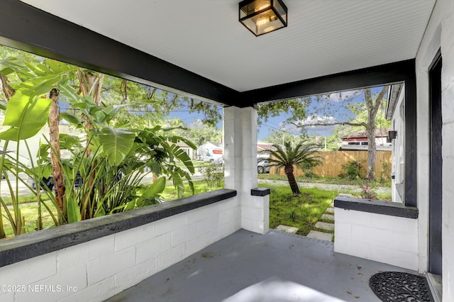 2149 Inwood Ter, Jacksonville, FL 32207 - view of patio / terrace featuring fence