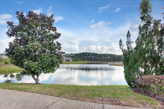 view of water feature