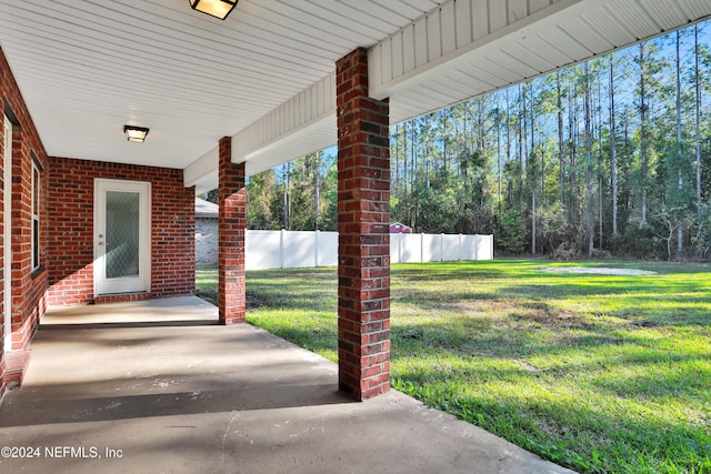 view of patio / terrace featuring a porch