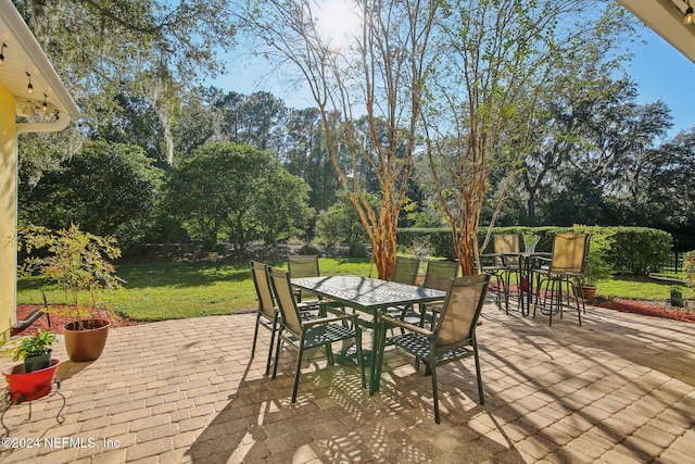 view of patio