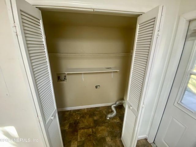 laundry area featuring washer hookup