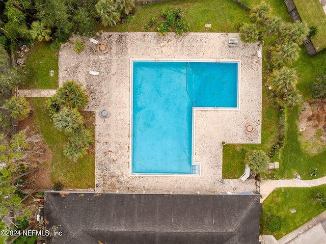 8880 Old Kings Rd S Unit 106, Jacksonville, FL 32257 - bird's eye view of a pool