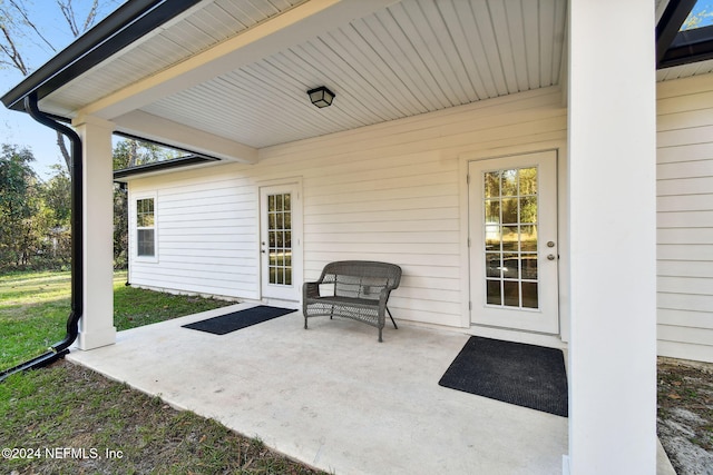 view of patio