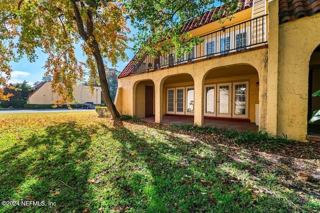 exterior space featuring a patio