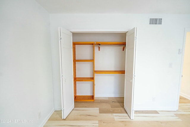 view of closet