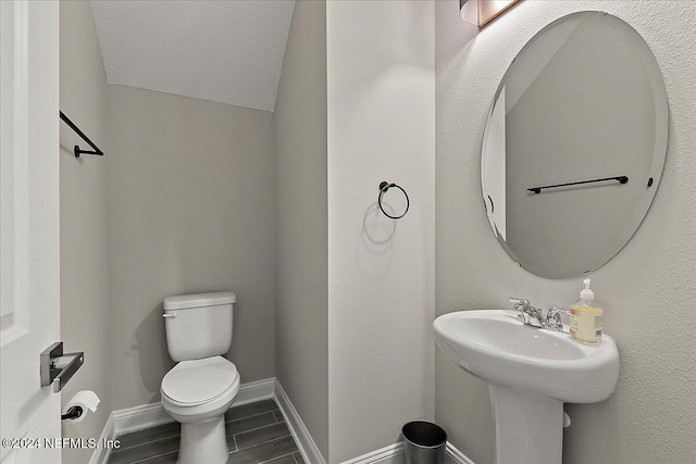 bathroom with toilet