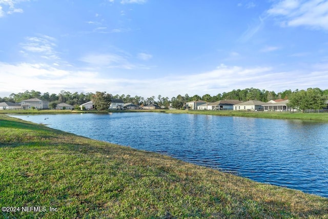 property view of water