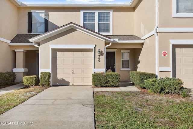 view of townhome / multi-family property