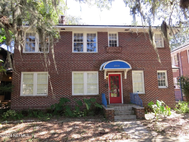 view of front of house