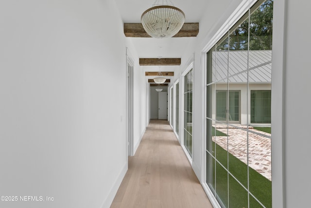 260 Autumn Tide Trl, Ponte Vedra, FL 32081 - corridor with light wood-style flooring and baseboards