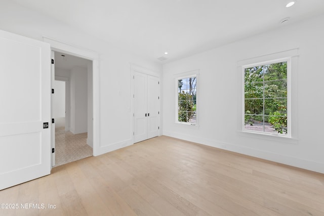 260 Autumn Tide Trl, Ponte Vedra, FL 32081 - spare room featuring light wood-style flooring and recessed lighting